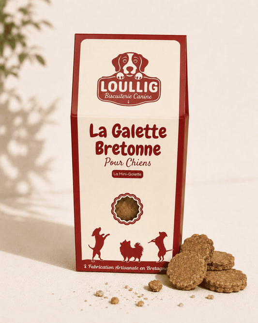 Galette bretonne pour chien Loullig